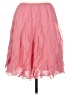 Papillon 100% Rayon Solid Pink Formal Skirt Size M - photo 1