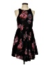 Free People Floral Black Casual Dress Size 4 - photo 1