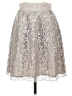 J.Crew 100% Polyester Silver Formal Skirt Size 2 - photo 1