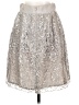 J.Crew 100% Polyester Silver Formal Skirt Size 2 - photo 2