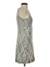 Ann Taylor Chevron-herringbone Gray Casual Dress Size 4 Petite - photo 4