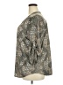 NY Collection Camo Gray 3/4 Sleeve Blouse Size 3X - photo 5