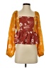Walter Baker 100% Polyester Orange Tank Top Size S - photo 1