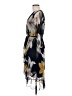 En Focus Studio Print Gray Cocktail Dress Size 6 - photo 5