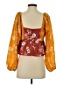 Walter Baker 100% Polyester Orange Tank Top Size S - photo 2