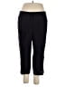 Talbots 100% Linen Solid Black Active Pants Size 16 (petite) - photo 1