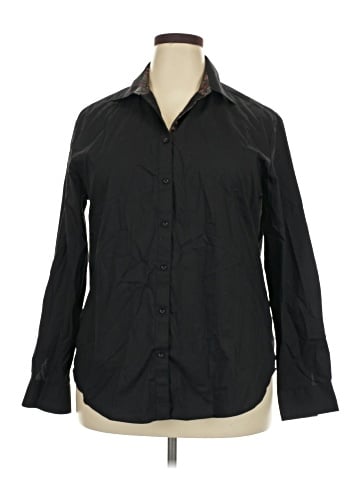 Unbranded Long Sleeve Button-Down Shirt (view 1)
