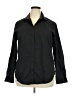 Unbranded Black Long Sleeve Button-Down Shirt Size XXL - photo 1
