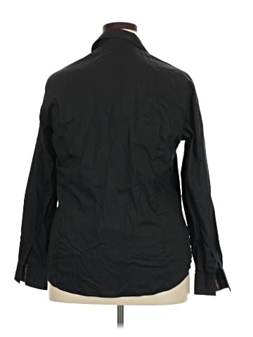 Unbranded Long Sleeve Button-Down Shirt (view 2)