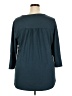 Notations Teal 3/4 Sleeve Blouse Size 2X - photo 2