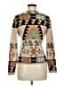 Neiman Marcus 100% Cashmere Print Brown Tan Cashmere Pullover Sweater Size M - photo 2