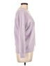 Tea n Rose Solid Purple Pullover Sweater Size L - photo 4
