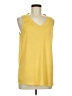 Croft & Barrow Yellow Sleeveless Top Size M - photo 1