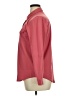 Eddie Bauer Burgundy Long Sleeve Blouse Size L - photo 5