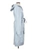 Theory Blue Trenchcoat Size S - photo 4