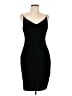 B. Smart Solid Black Cocktail Dress Size L - photo 1
