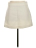 MNG Solid Ivory Casual Skirt Size 4 - photo 1