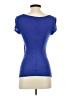 Candie's Blue Short Sleeve Top Size S - photo 2