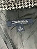 Chadwicks Houndstooth Gray Blazer Size 14 - photo 6