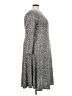 Pomelo Chevron-herringbone Gray Casual Dress Size 2X - photo 4