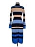 Ann Taylor Stripes Blue Casual Dress Size M (petite) - photo 1
