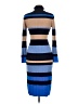 Ann Taylor Stripes Blue Casual Dress Size M (petite) - photo 2