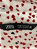 Zara Hearts Pink Long Sleeve Blouse Size M - photo 7