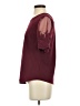 Lulus 100% Polyester Burgundy Short Sleeve Top Size S - photo 5