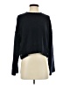 Topshop Black Long Sleeve Top Size 4 - photo 1