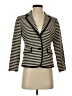 Ann Taylor LOFT Stripes Gold Blazer Size 4 - photo 1