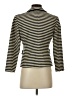 Ann Taylor LOFT Stripes Gold Blazer Size 4 - photo 2