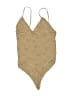 Nikibiki Tan Bodysuit One size - photo 2