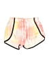 Nike 100% Polyester Tie-dye Yellow Athletic Shorts Size 6X - photo 1