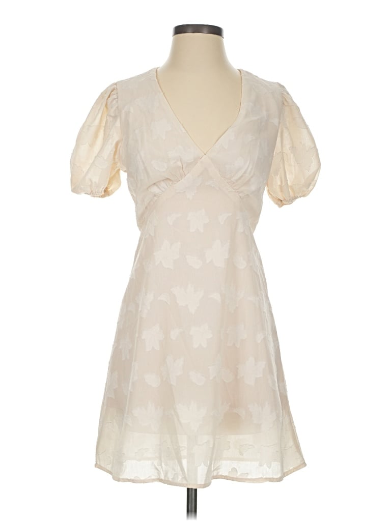 Pre-owned Made With Love Cocktail Dress In Ivory