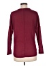 Just Be... Burgundy Long Sleeve Blouse Size M - photo 2