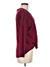Just Be... Burgundy Long Sleeve Blouse Size M - photo 4