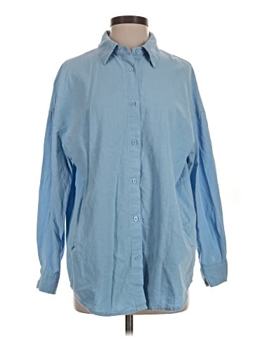 Unbranded Long Sleeve Button-Down Shirt (view 1)