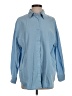 Unbranded Blue Long Sleeve Button-Down Shirt Size S - photo 1