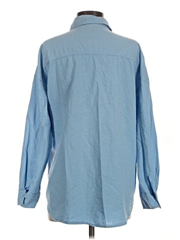 Unbranded Long Sleeve Button-Down Shirt (view 2)