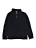 L.L.Bean 100% Cotton Black Long Sleeve Polo Size 10 - 12 - photo 1