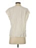 Everlane 100% Tencel Ivory Short Sleeve Blouse Size S - photo 2