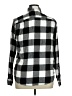 George Checkered-gingham Black Long Sleeve Button-Down Shirt Size L - photo 2