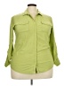 Eddie Bauer Green 3/4 Sleeve Blouse Size 2X - photo 1