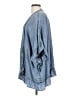 J.Jill 100% Lyocell Blue Jacket Size Sm - Lg - photo 5