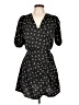 Armani Exchange 100% Polyester Stars Black Casual Dress Size 12 - photo 1