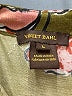 Vineet Bahl Floral Green 3/4 Sleeve Blouse Size L - photo 7