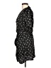 Armani Exchange 100% Polyester Stars Black Casual Dress Size 12 - photo 5
