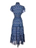 Max Studio 100% Polyester Floral Blue Casual Dress Size XS - photo 2