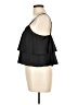 H&M 100% Polyester Black Sleeveless Blouse Size 10 - photo 5