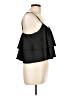 H&M 100% Polyester Black Sleeveless Blouse Size 10 - photo 4